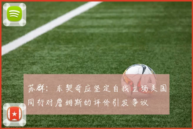 苏群：东契奇应坚定自我立场美国同行对詹姆斯的评价引发争议