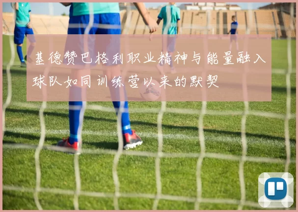 基德赞巴格利职业精神与能量融入球队如同训练营以来的默契
